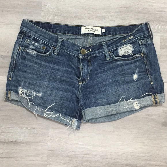 Abercrombie & Fitch Pants - Abercrombie & Fitch Denim Short Shorts size 4